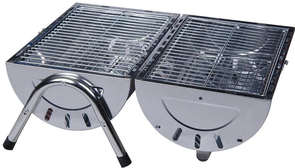 Twin-Bowl BBQ Grill