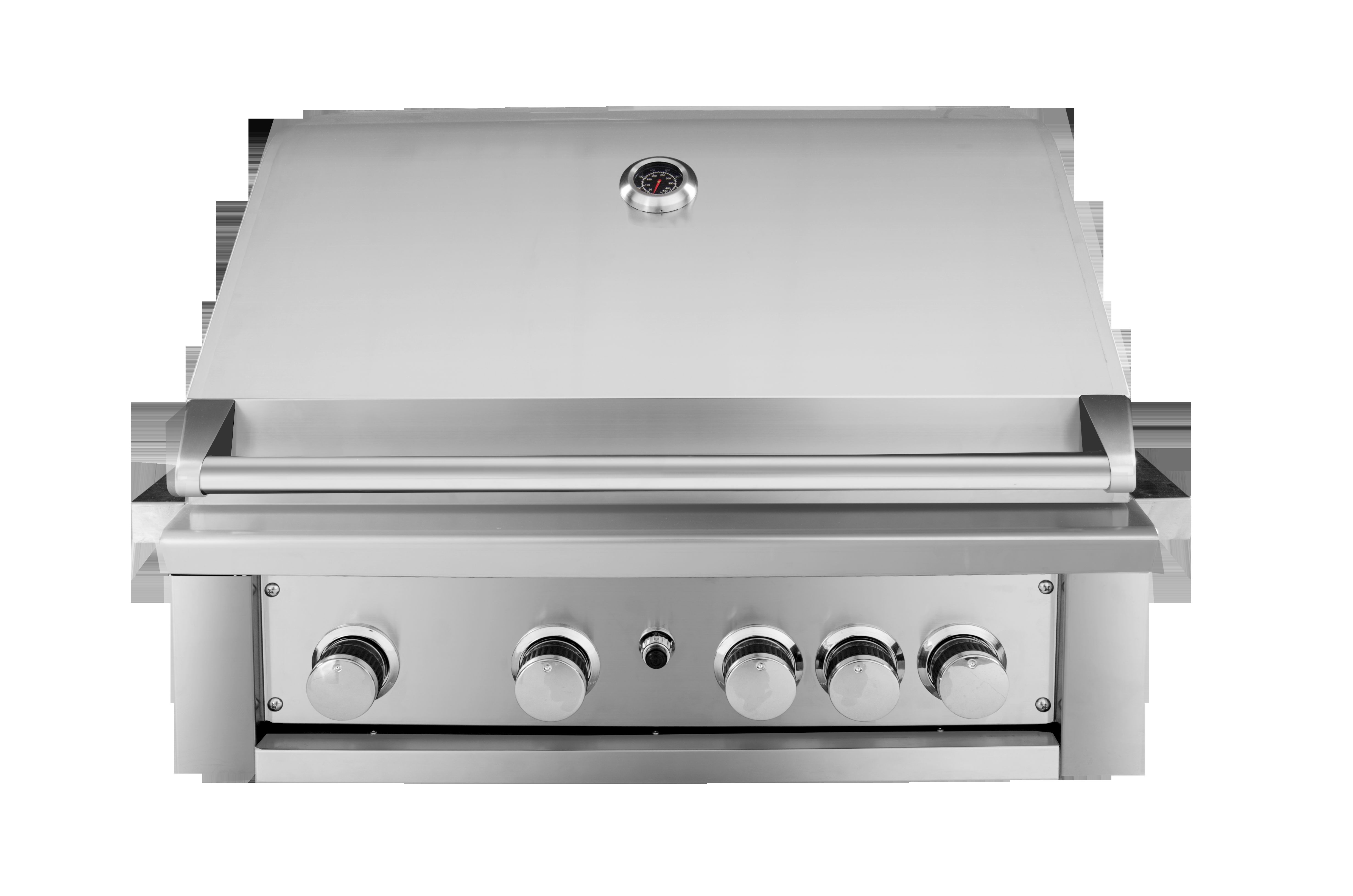 deluxe built-in gas grill