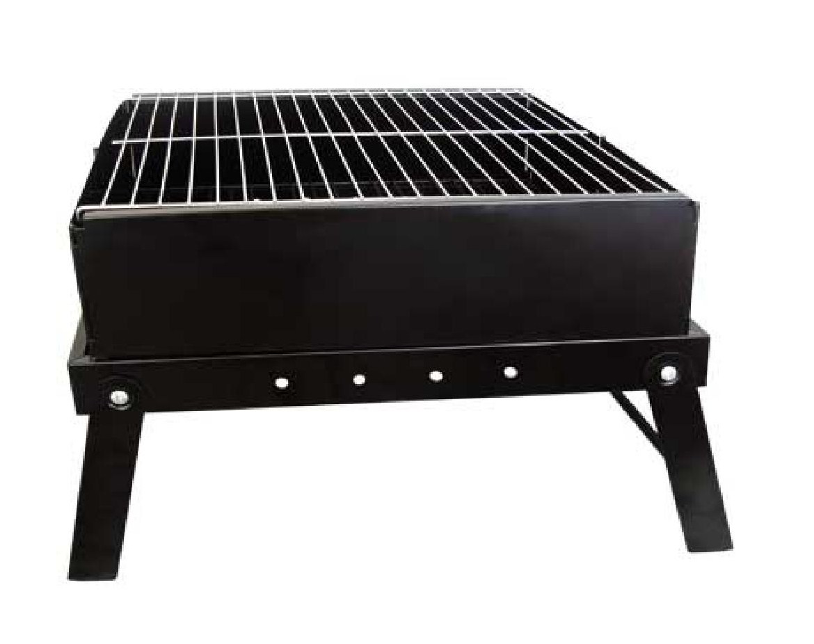 Portable folding grill