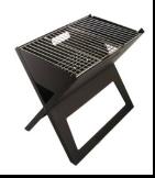 X shape foldable BBQ Grill