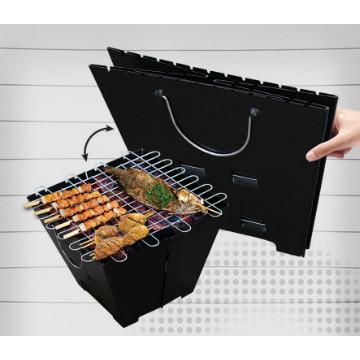 Promotional foldable bbq grill