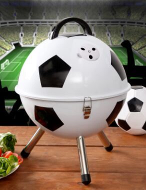 Soccer BBQ grill for promotion