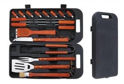 18 pcs BBQ tool set