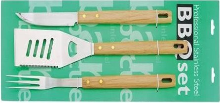 3 pcs bbq tool set