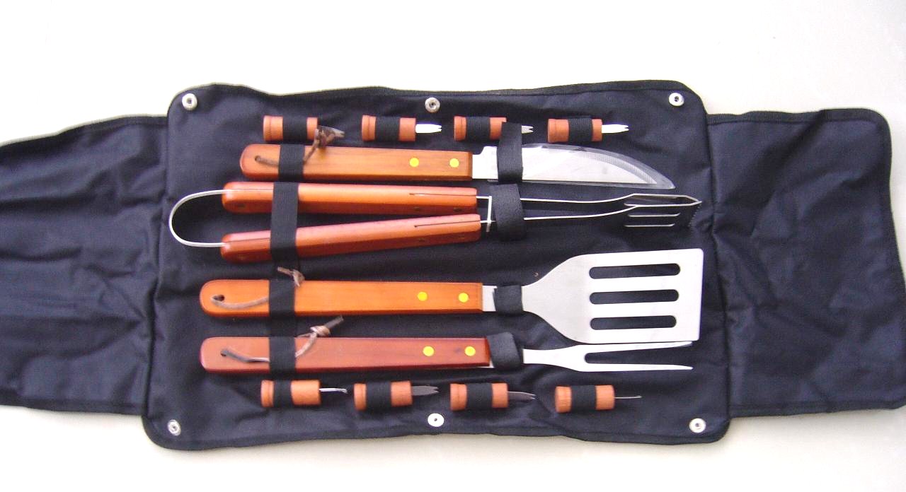Popular wooden bbq grill tool