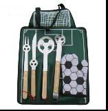 4 pcs football BBQ set for promotion