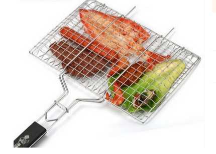 430 s.s BBQ Grilling basket/net perfect for Grilling