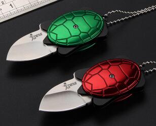 Tortoise foldable mini pocket knife for gift promotion