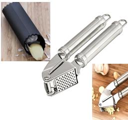 Garlic/Ginger press& peeler set