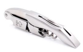 Deluxe high quality  stainless steel waiters corkscrew wine bottle opener