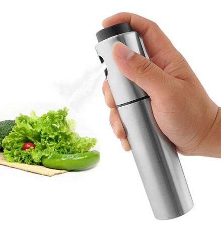 Stainless Steel oli Spray Pump Fine Mist Olive Pump Spray Bottle Oil Sprayer Pot Cooking Tool BBQ